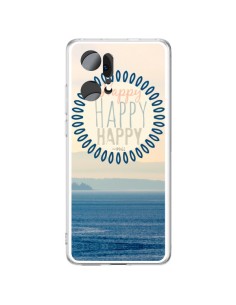 Coque Oppo Find X5 Pro Happy Day Mer Ocean Sable Plage Paysage - R Delean