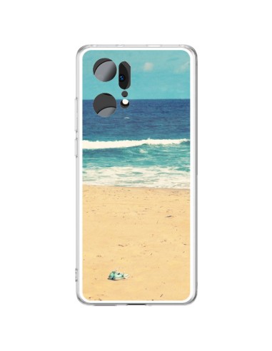 Coque Oppo Find X5 Pro Mer Ocean Sable Plage Paysage - R Delean