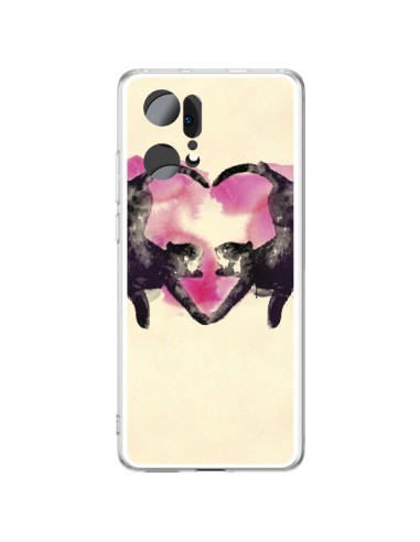 Cover Oppo Find X5 Pro Gatto Amore to sleep - Robert Farkas