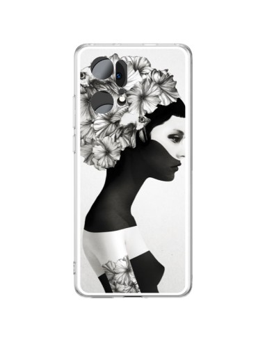 Coque Oppo Find X5 Pro Marianna Fille Fleurs - Ruben Ireland et Jenny Liz Rome