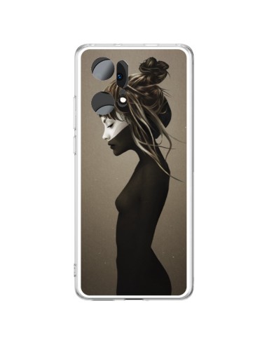 Coque Oppo Find X5 Pro Fille Pensive - Ruben Ireland