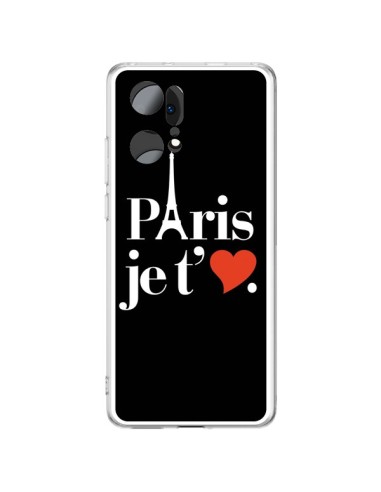 Cover Oppo Find X5 Pro Paris je t'aime - Rex Lambo