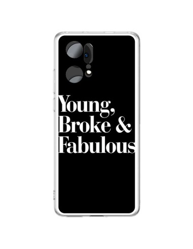 Oppo Find X5 Pro Case Young, Broke & Fabulous - Rex Lambo