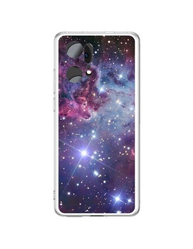 Coque Oppo Find X5 Pro Galaxie Galaxy Espace Space - Rex Lambo