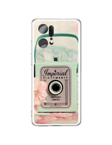 Coque Oppo Find X5 Pro Appareil Photo Imperial Vintage - Sylvia Cook
