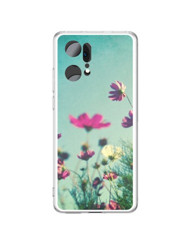Oppo Find X5 Pro Case Flowers Reach for the Sky - Sylvia Cook