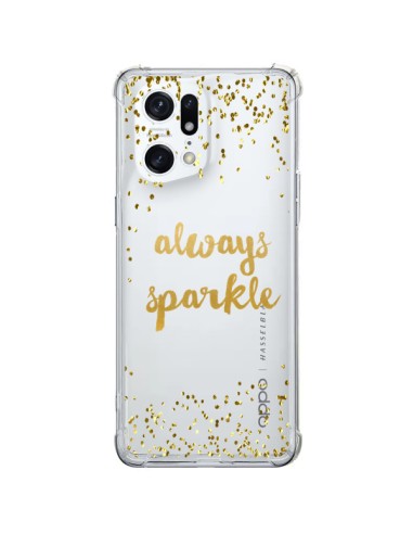 Oppo Find X5 Pro Case Always Sparkle Clear - Sylvia Cook