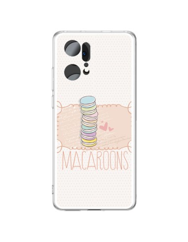 Coque Oppo Find X5 Pro Macaron Gateau - Sara Eshak