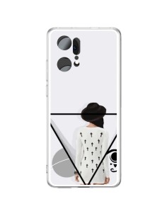 Cover Oppo Find X5 Pro Confusione Donna Occhio Triangolo - Sara Eshak