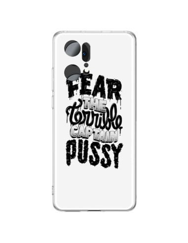 Coque Oppo Find X5 Pro Fear the terrible captain pussy - Senor Octopus