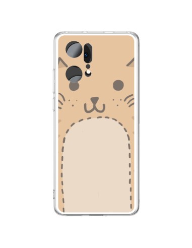 Coque Oppo Find X5 Pro Big Cat chat - Santiago Taberna