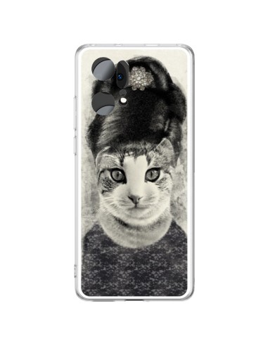 Oppo Find X5 Pro Case Audrey Cat - Tipsy Eyes