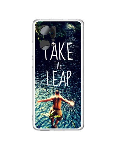 Coque Oppo Find X5 Pro Take the leap Saut - Tara Yarte