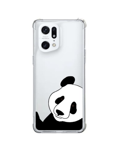 Cover Oppo Find X5 Pro Panda Trasparente - Yohan B.