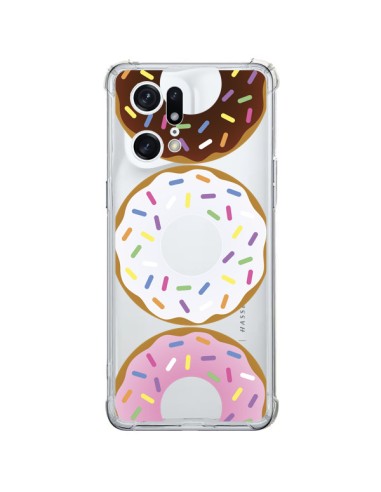 Coque Oppo Find X5 Pro Bagels Bonbons Transparente - Yohan B.