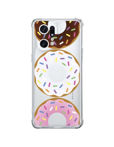 Cover Oppo Find X5 Pro Bagels Caramelle Trasparente - Yohan B.
