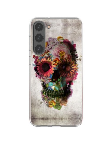 Cover Samsung Galaxy S23 Plus 5G Teschio Fiori - Ali Gulec