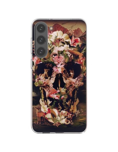 Coque Samsung Galaxy S23 Plus 5G Jungle Skull Tête de Mort - Ali Gulec