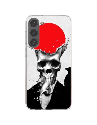 Coque Samsung Galaxy S23 Plus 5G Splash Skull Tête de Mort - Ali Gulec