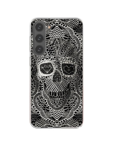 Coque Samsung Galaxy S23 Plus 5G Skull Lace Tête de Mort - Ali Gulec