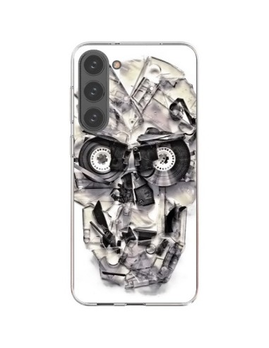 Coque Samsung Galaxy S23 Plus 5G Tape Skull K7 Tête de Mort - Ali Gulec
