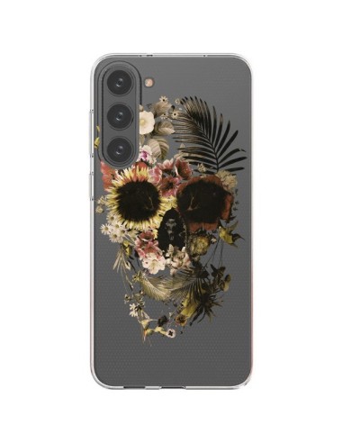 Samsung Galaxy S23 Plus 5G Case Garden Skull Clear - Ali Gulec