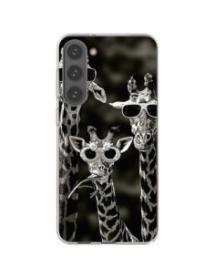 Coque Samsung Galaxy S23 Plus 5G Girafe Swag Lunettes...