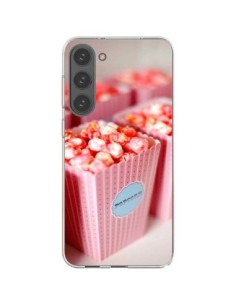 Coque Samsung Galaxy S23 Plus 5G Punk Popcorn Rose -...