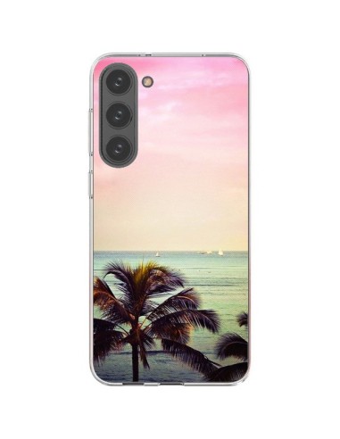 Coque Samsung Galaxy S23 Plus 5G Sunset Palmier Palmtree - Asano Yamazaki