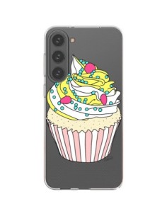 Samsung Galaxy S23 Plus 5G Case Sweet Cupcake Clear -...