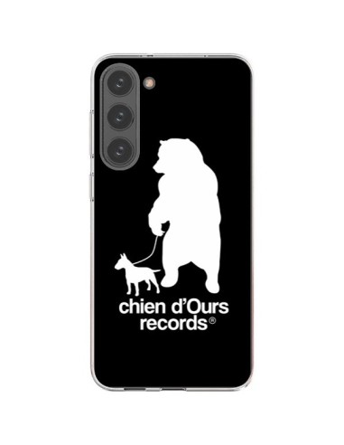 Coque Samsung Galaxy S23 Plus 5G Chien d'Ours Records Musique - Bertrand Carriere