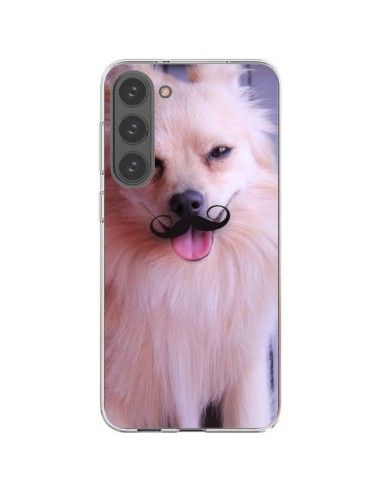 Coque Samsung Galaxy S23 Plus 5G Clyde Chien Movember Moustache - Bertrand Carriere