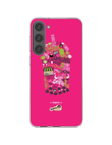 Cover Samsung Galaxy S23 Plus 5G Bubble Fever Originale Rosa - Bubble Fever