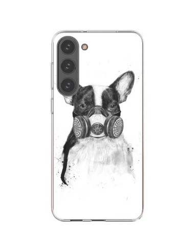 Cover Samsung Galaxy S23 Plus 5G Tagueur Bulldog Cane Grande Città - Balazs Solti