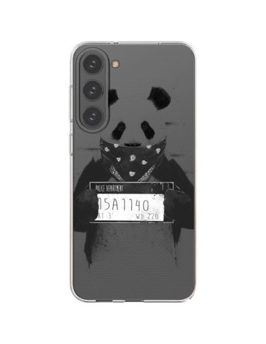 Coque Samsung Galaxy S23 Plus 5G Bad Panda Transparente - Balazs Solti