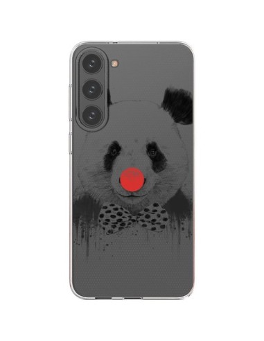 Coque Samsung Galaxy S23 Plus 5G Clown Panda Transparente - Balazs Solti