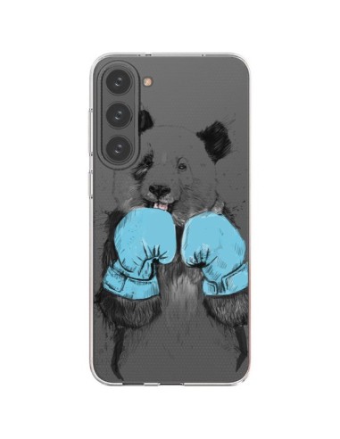 Coque Samsung Galaxy S23 Plus 5G Winner Panda Gagnant Transparente - Balazs Solti