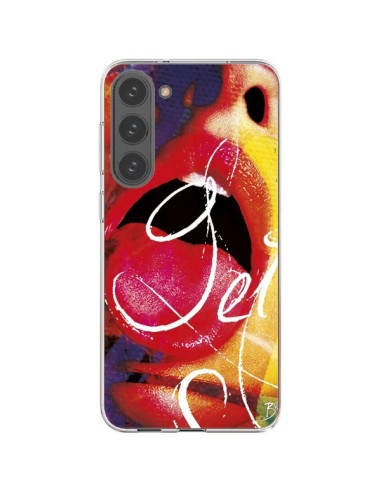 Coque Samsung Galaxy S23 Plus 5G Get Bouche Sexy - Brozart