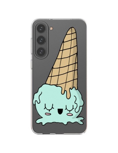 Coque Samsung Galaxy S23 Plus 5G Ice Cream Glace Summer Été Renverse Transparente - Claudia Ramos