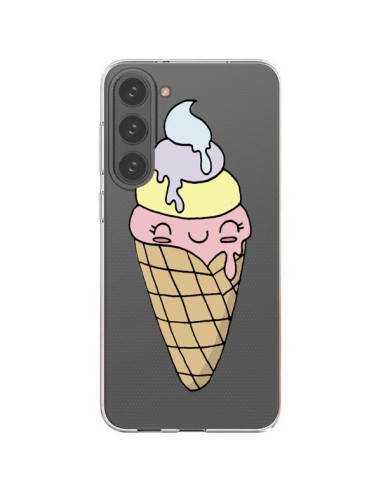 Samsung Galaxy S23 Plus 5G Case Ice cream Summer Scent Clear - Claudia Ramos