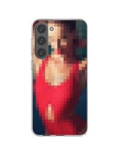 Cover Samsung Galaxy S23 Plus 5G Estate Ragazza Pixels -...