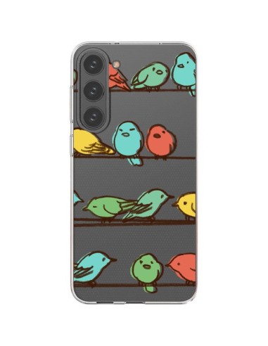 Coque Samsung Galaxy S23 Plus 5G Oiseaux Birds Transparente - Eric Fan