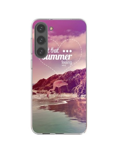 Samsung Galaxy S23 Plus 5G Case Summer Feeling _Tea - Eleaxart