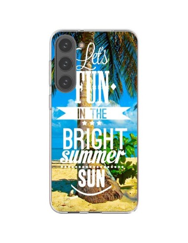 Coque Samsung Galaxy S23 Plus 5G Fun Summer Sun Été - Eleaxart