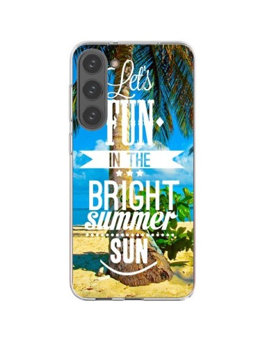 Cover Samsung Galaxy S23 Plus 5G Fun Summer Sun _té - Eleaxart