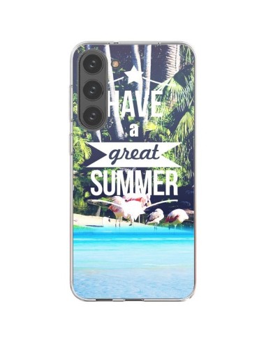 Coque Samsung Galaxy S23 Plus 5G Have a Great Summer Été - Eleaxart