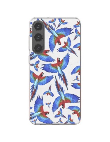 Coque Samsung Galaxy S23 Plus 5G Perroquets Parrot - Eleaxart