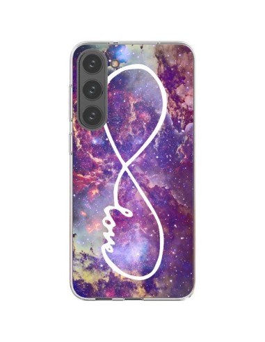 Coque Samsung Galaxy S23 Plus 5G Love Forever Infini Galaxy - Eleaxart