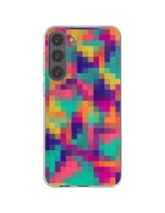 Coque Samsung Galaxy S23 Plus 5G Exotic Mosaic Pixels...