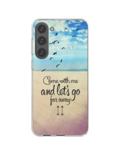Samsung Galaxy S23 Plus 5G Case Let's Go Far Away Beach -...